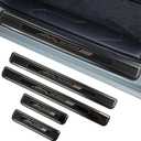 Stainless Steel Door Sill Protector for Toyota Tacoma 2016-2025 Accessories Interior Door Entry Guard Cover Trim