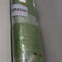 Ottomanson 2'7" x 10' Artificial Faux Grass Rug - Realistic Turf with UV Protection - Perforated for Easy Drainage - Durable, Hose-Off Synthetic Lawn Carpet for Indoor & Outdoor Use, Green