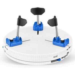 Adjustable Pottery Machine Machine Turntable Clamp and Ceramic Art Repair Ceramic Trimming Tool Sculpting Repair, Teaching Suitable for Beginners and Professionals