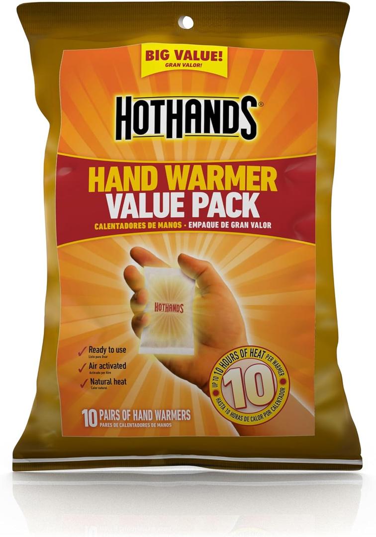 HotHands Hand Warmer Value Pack, 10 Count (Pack of 1) Best By: 02/29