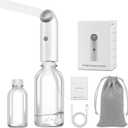 Portable Travel Bidet with Water Absorbing Ball, 360 Full Usage Electric Handheld Bidet Sprayer, Rechargeable USB-C, Dual Modes Feminine Washer for Postpartum Care, Camping & Personal Hygiene