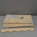 Adjustable Stuffed Animal Storage with Shelf (Patented) - Large Wooden Hanging Plush Toy Organizer - Corner Stuffy Animals Hammock Net Holder for Kids Room, Nursery, Bedroom