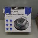 Cordless Robotic Pool Cleaner with Remote Control, Pool Vacuum for Above & In-Ground Pool with 90 Mins Runtime, Self-Parking,Fast Charging, Ideal for Above Ground Pools up to 850 Sq.ft
