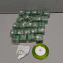 MTLEE 24 Sets Dinosaur Baby Shower Favors Small Bubble Candle Baby Shower Favors for Guests Tea Candles Bulk with Stylish Ribbons Cards Gifts Party Decoration(Army Green,Dinosaur)