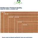Calloway Mills 153552448 Natural Coir with Vinyl Backing Doormat, 24" x 48", Natural