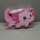 Sratte Pink Axolotl Piata Cute Axolotl Party Supplies Piata with Blindfold and Bat Party Decorations for Birthday Fiesta Supplies, 14.96 x 9.45 x 2.95 inch