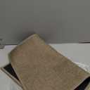 chakme Bathroom Rugs Mat 24x17, Ultra Thin Non Slip Bath Mat Small Quick Dry Absorbent Bath Mat for Bathroom Floor, (Dark Beige)