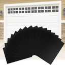 16 Pcs Magnetic Garage Door Windows Decorative Hardware Kit for Car Garage Door Magnetic Faux Windows Looks for Car Garage (16 Pcs)