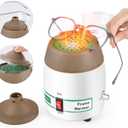 Huanyu Frame Warmer 167-323 Eyeglass Framing Heater Adjustable Temperature Less Than 64dB Hot Air Framed Adjuster for Resin/Sheets Spectacle Frames CE