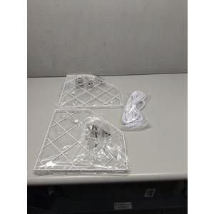 Stuffed Animal Storage, White, 30.8x29x3.6 CM