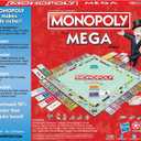Monopoly The Mega Edition by Winning Moves Games USA, a Bigger and Faster Version of Monopoly with the Speed Die for 2 to 8 Players, Ages 8 and up (1104), Large