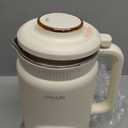 IntreLife 34 oz Nut Milk Maker Machine, 8 in 1 Soy Milk Maker with Nut Milk Bag, Plant Based Milk Maker for Almond, Oat, with Delay Start/Keep Warm/Self Cleaning, Cream