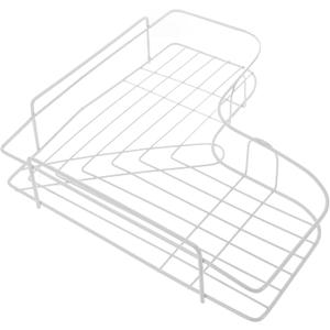 Veemoon Shower Wall Shelves Multipurpose Bath Shelf Easy Install Toiletry Storage Rack for Bathroom