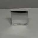 MIRRORVANA Fogless Shower Mirror for Shaving with Upgraded Suction, Anti Fog Shatterproof Surface and 360 Swivel - 6.3" x 6.3" (Clear)