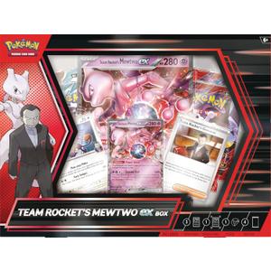Pokemon TCG: Team Rockets Mewtwo ex Box - 4 Packs, Promos