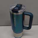 STANLEY Quencher ProTour Flip Straw Tumbler with Leakproof Lid | Built-In Straw & Handle | Cupholder Compatible for Travel | Insulated Stainless Steel Cup | BPA-Free (40 Ounces, Ponderosa Shimmer)