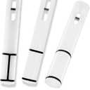 16cm Ice Cream Machine Slide Valve Rods 3-Piece Set Durable Piston Bars Compatible with VEVOR Commercial & Home Soft Serve Makers, Easy Replacement Parts