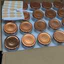 WRINGKIT 40 Pack Glass Mason Jars, 6 Oz Small Jam Canning Jars with Airtight Lids, Clear Mason Spice Jars for Pudding, Jelly, Honey, Sauces, Yogurt