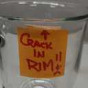 Anchor Hocking Caf Glass Coffee Mugs, 16 Oz, Set of 6