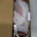 Deogos Small Desk Lamp, Bird Bedside Light with 3 Color Temperature and Touch Sensor, Cordless Kids Night Light, Rechargeable Battery for Bedroom Nightstand Table - Red