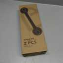 2 Pack 16 Inch Elderly Heavy Duty Shower Handle, Seniors Grab Bars for Bathtubs, Suction Cup Removable Handrails, Safety Bathroom Grip for Handicap (Light Gray)