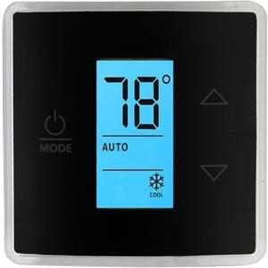 3316250.712 RV Single Zone Wall Thermostat, RV Thermostat for Single Zone Control for Cool/Heat, 12V DC Digital Temperature Display