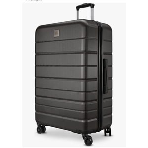 Skyway Epic 2.0 Hardside Lightweight and Durable ABS Shell Luggage, Spacious with Dual Spinning Wheels, Comfort Grip, Men and Women, 28-inch Large Check-In, Midnight