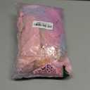 Uhnice Little Girl's Sequin Sleeveless Mesh Rainbow Dress for Wedding Party size 9-10Y