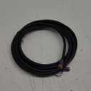 10 ft. RG6 In-Wall Rated Quad Shield Coaxial Cable in Black