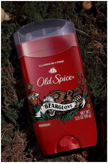 Old Spice Aluminum Free Deodorant for Men, 24/7 Odor Protection, 24/7 Freshness & Lasting Scent, Bear glove Scent, 3.0 oz with Travel Size Swagger Body Wash (Pack of 1)