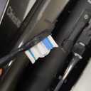 Aquasonic Clinical AQ Ultra-Whitening Smart Toothbrush with Pressure Sensor, LCD Screen & Battery Level Indicator - 2 Brush Heads & Hard Sell Travel Case