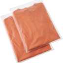 150 Pcs Clear Zipper Apparel Bag, 13.8x9.7inch Frosted Zipper Clothing Storage Bag, Thick Plastic Frosted Clothes Travel Bags, Clothing Package Bags for Shipping Shirt Underwear, No Vent Hole