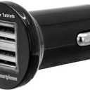 High Power USB Car Charger - Black