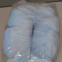 Flower Travel Neck Pillows for Airplanes Breathable Cotton U-Shaped Neck Pillow for Kids & Adults Head Neck Chin Support Rest Pillow for Traveling,Car,Train,Bus,Recline,Home,Office,Light Blue