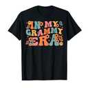 In My Grammy Era Baby Announcement for Grandma Mother's Day T-Shirt, 2XL