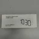 Loud Alarm Clocks for Bedrooms Heavy Sleepers, Plug-in Digital Bedside Clock with Night Light, Large Display, Dual Alarm, Snooze, Dimmable for Kids Teens Boys Girls (Rgb)