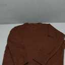 ACESTAR Crew-Neck Sweaters Long Sleeve Pullover Knit Sweater, S