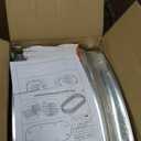 Galvanized Raised Garden Bed Kit, Planter Garden Boxes Outdoor, Oval Large Metal for Vegetables Fruits, Flowers Planter Boxes, Easy Assembly Garden Bed Kit (Silver, 631FT (2-Pack)