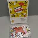 100Pcs Cute Stickers Pack for Kids Kuromi Hello Kitty Stickers Mymelody Cinnamoroll Pompompurin Keroppi Pochaco Stickers Decals Assorteds Kawaii Sticker Gifts for Water Bottle Laptop Scrapbook Luggage