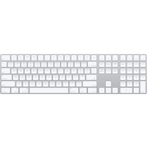 Apple Magic Keyboard with Numeric Keypad: Wireless, Bluetooth, Rechargeable. Works with Mac, iPad, or iPhone, US English - White