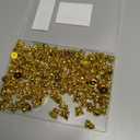 120-Piece Bulk Miniature Golden Frog Figurines – 1cm Mini Lucky Frog Statues for Crafts, DIY Decor, and Party Favors
