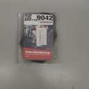 COFOF Weight Lifting Wrist Strap, Double Layer Leather Wrist Strap for Deadlift and Powerlifting, Adjustable Neoprene Padded Gym Workout Lifting Hooks (Pair) (Midnight Black)