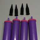 Balloon Pump Hand Held, Inflator Air Pump for Balloons - 2Way Dual Action, 2Pack: Friends can Help - Easy to Use, Sturdy Ballon Inflator Pump