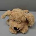 Golden Retriever Dog Microwavable & Weighted Puppy Stuffed Animals- 1.5 Lbs Unscented Doodle Heating Pad for Warmth, Period Cramps & Anxiety, Cute Dog Plushie Toy Gifts for Women Girls & Kids