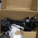 Solar Outdoor Chandelier, 4-Light 20" Hanging Copper Wire Pendant Lights, Waterproof Dimmable, Outdoor Chandelier for Gazebo, Porch, Pergola,