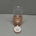 Rabbit Water Bottle, 600ml/21oz Hanging Water Dispenser Feeder Cage Crate Hutch Bunny Puppy Cat Chinchilla Ferret Guinea Pigs Squirrel Hedgehog (Pink)