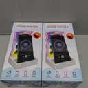 2 x  Wavy Light & Mirror Phone Holder