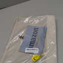 HOMEIDEAS 100% Linen Blackout Sidelight Curtains for Front Door, Side Door Window Curtains, Small Window,Thermal Insulated Covering, 1 Panel, W12 X L68 Inch, Natural