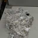 126L Warm White Star Icicle Lights, 8.2FT Clear Curtain Fairy String with Connectable, Timer 8 Modes Memory, Waterproof Hanging for Christmas,Ramadan,Party,Wedding Indoor Outdoor Decorations