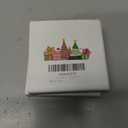 2 x Ceramic-Style Christmas Tree Decorations, Christmas Ornaments, Double-Sided Printed Ornament Keepsakes, Holiday Decor. Xmas Gifts, Gifts for Wolf Lovers - Wolf-Themed